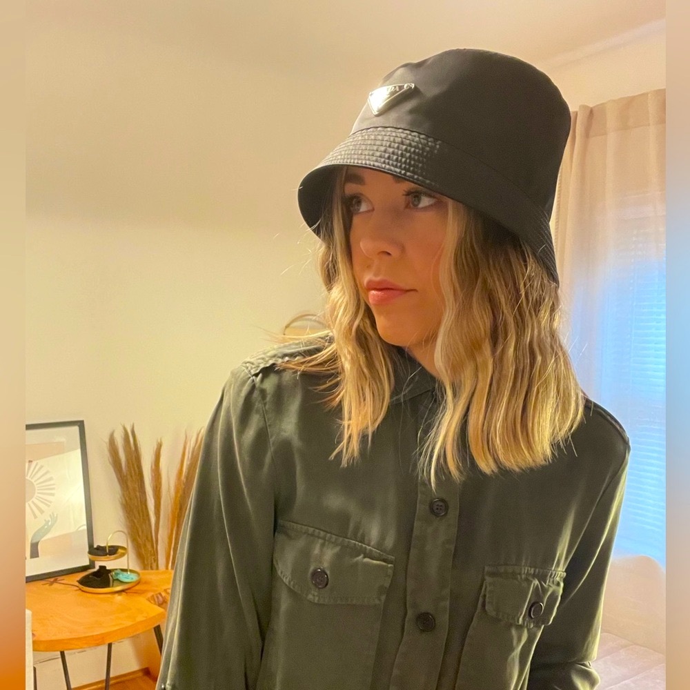 AUTHENTIC Prada Nylon Bucket Hat